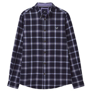 Crew Cotton Flannel House Check Shirt